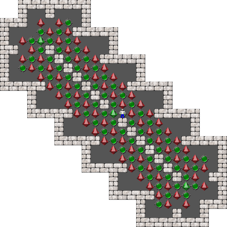 Sokoban David W. Skinner Arranged level 236